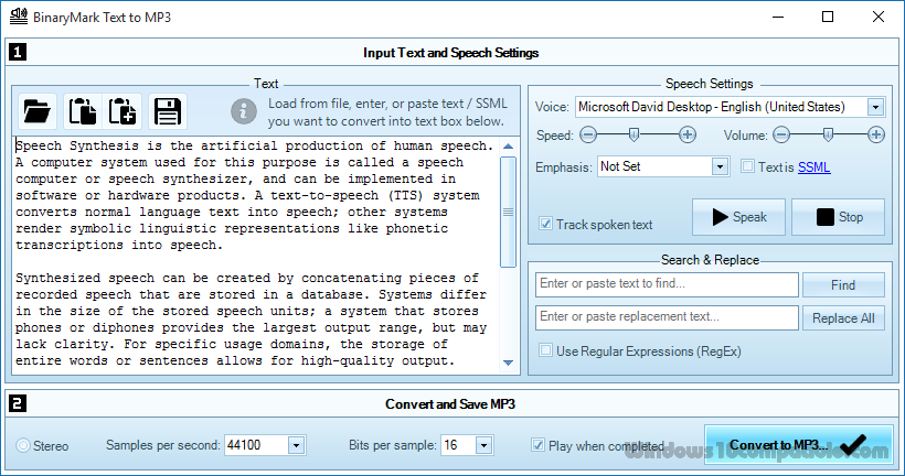 Text To Speech Mp3 Converter Software Free Download